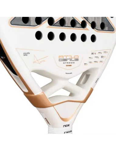 Sac de padel Nox AT10 Genius en aluminium 12 carats + sac de padel ...