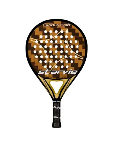 Raquette de padel StarVie Exodus Gold Black 2025 | Raquettes de padel