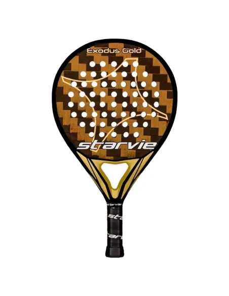 Raquete de padel StarVie Exodus Gold Black 2025 | raquetes padel