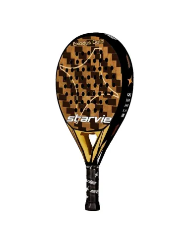 Raquete de padel StarVie Exodus Gold Black 2025 | raquetes padel