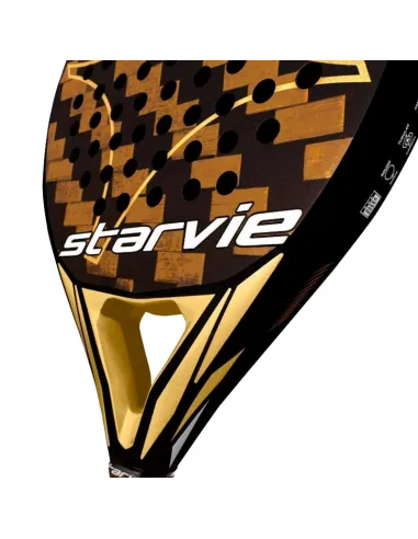 Raquete de padel StarVie Exodus Gold Black 2025 | raquetes padel