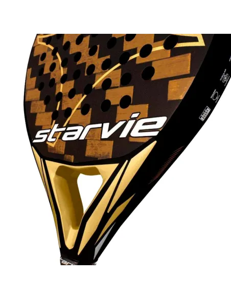 Pala de pádel StarVie Exodus Gold Black 2025 | Palas de Pádel