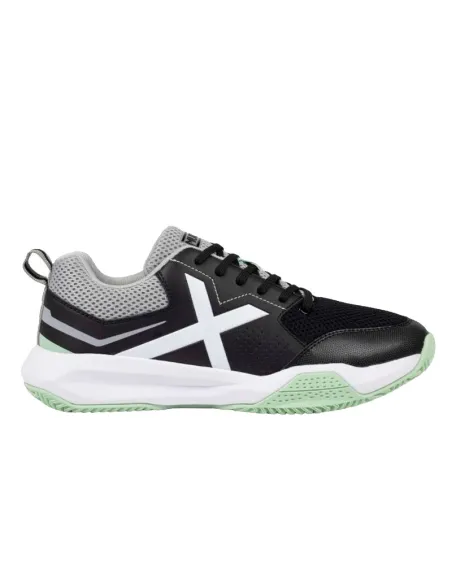 Munich Focus 05 Padel Shoes Black Grey Green | Munich padel shoes M...