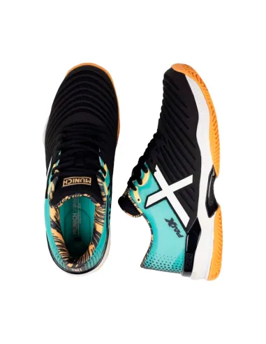 Munich Padel Shoes Padx 61 Black Turquoise | Munich padel shoes