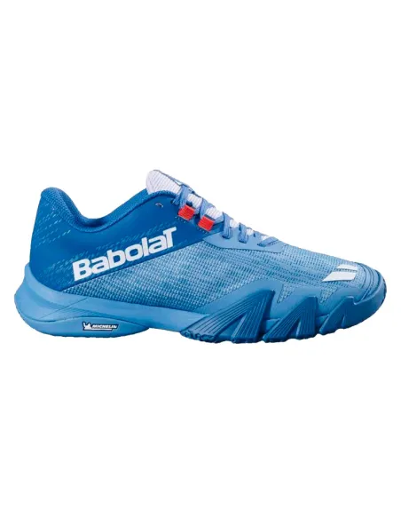 Tênis de Padel Babolat Jet Viva Azul Celeste Azul Petróleo | Sapato...