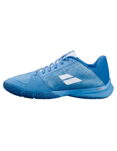 Tênis de Padel Babolat Jet Viva Azul Celeste Azul Petróleo | Sapato...