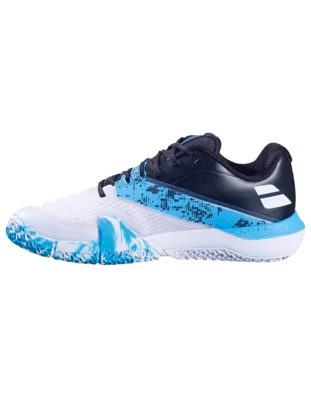 Chaussures de padel Babolat Movea 2 Blanc Bleu Cyan | Chaussures de...