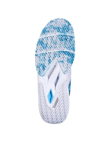 Sapatos de padel Babolat Movea 2 Branco Azul Ciano | Sapatos de pad...