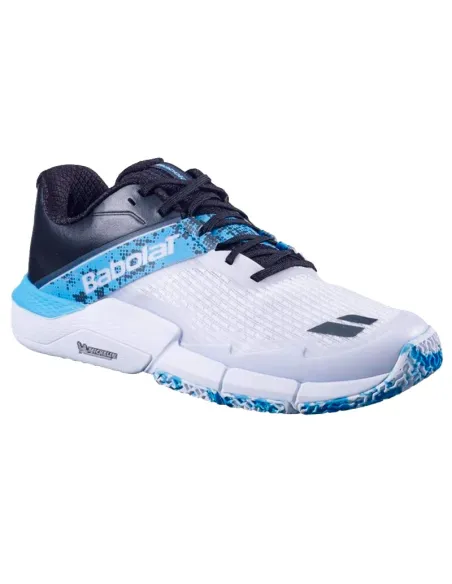 Zapatillas de Padel Babolat Movea 2 Blanco Azul Cian