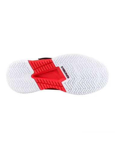 Scarpe da padel Head Sprint Strap 4.0 rosse per ragazzi | Head da p...