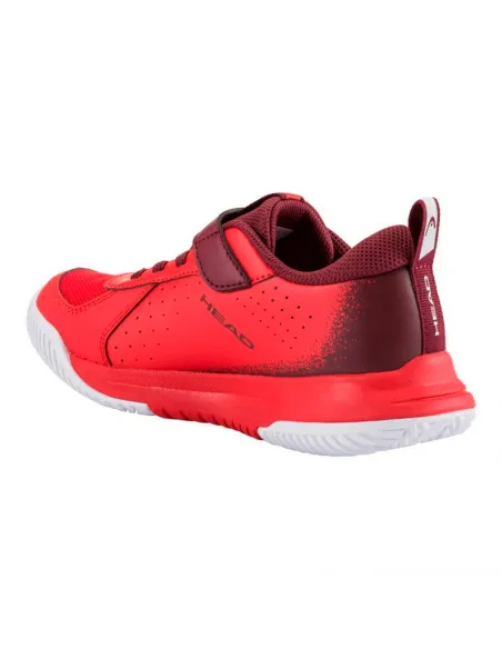 Zapatillas de Padel Head Sprint Strap 4.0 Rojo Junior