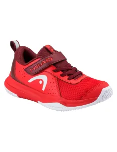 Chaussures de padel junior Head Sprint Strap 4.0 rouges | Chaussure...