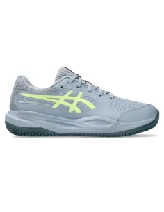 Scarpe da padel Asics Gel Resolution X Clay GS Junior Grigio Blu Pi...