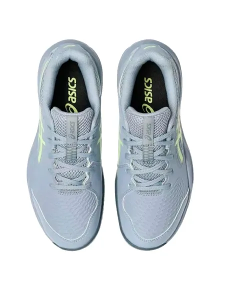 Zapatillas de Pádel Asics Gel Resolution X Clay GS Gris Azul Pistacho Junior