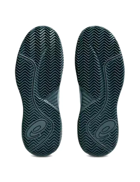 Asics Gel Resolution X Clay GS Junior Padelschuhe Grau Blau Pistazi...