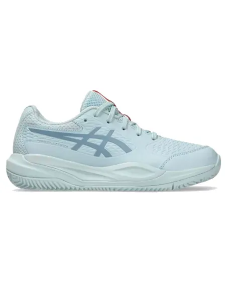Chaussures de padel junior Asics Gel Resolution X Clay GS bleu ciel...