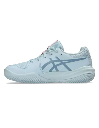 Asics Gel Resolution X Clay GS Junior Padelschuhe Himmelblau Grau |...