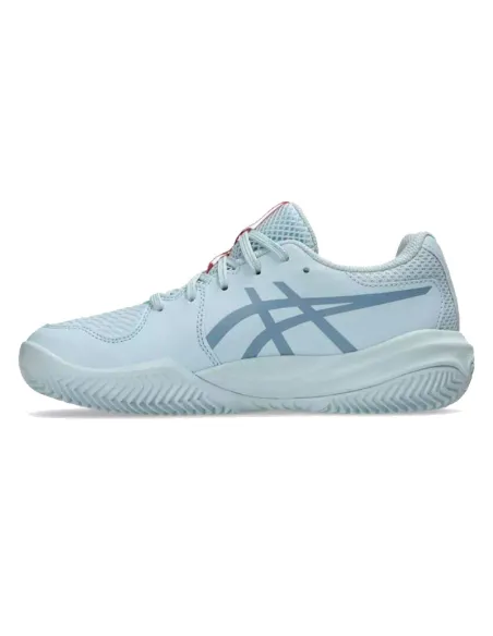 Scarpe da padel Asics Gel Resolution X Clay GS Junior, colore azzur...