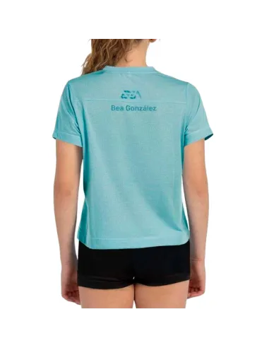 Camiseta Bullpadel Bea Gonzalez 25V Aguamarina Junior