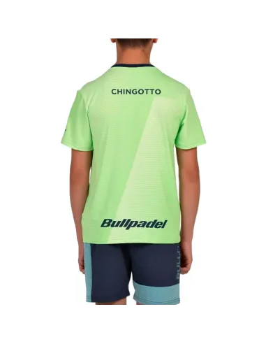 T-shirt Bullpadel Fede Chingotto 25I Limon Junior | Vêtements de pa...