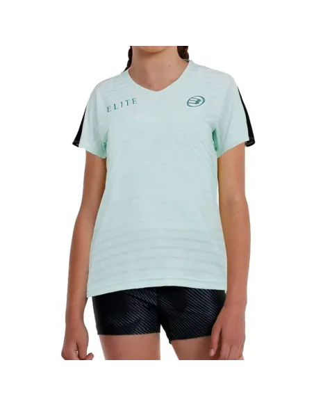 Camiseta Bullpadel Gemma Triay 25V Verde Agua Junior | Roupas de pa...