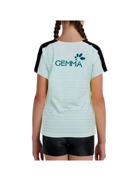 Camiseta Bullpadel Gemma Triay 25V Verde Agua Junior | Padelbekleid...
