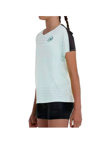 Camiseta Bullpadel Gemma Triay 25V Verde Agua Junior