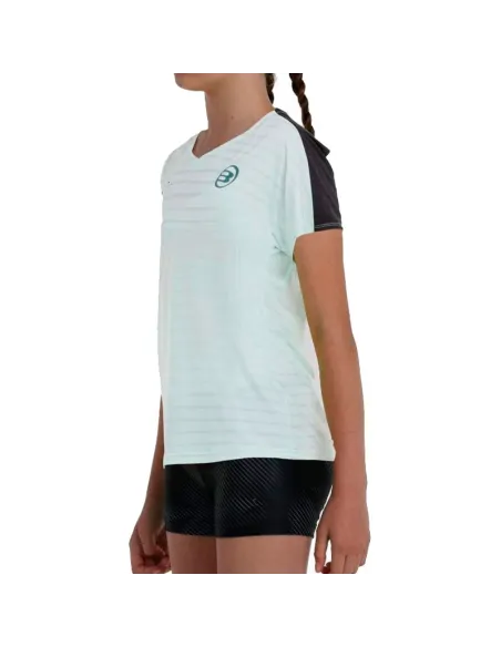 Camiseta Bullpadel Gemma Triay 25V Verde Agua Junior | Abbigliament...
