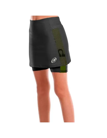 Bullpadel Premier Padel Portoa Black Junior Skirt | Padel clothing ...