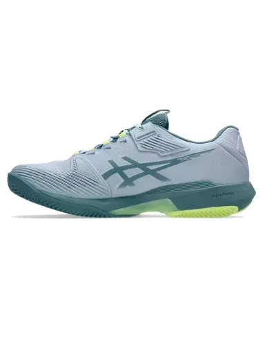 Asics Solution Speed FF 4 Clay Padelschuhe Grau Grün | Asics Padels...