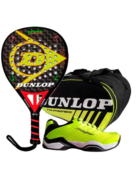 Pack de padel Dunlop Inferno + sac et chaussures de padel | Packs P...
