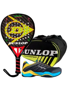 Padel Pack Dunlop Inferno + Borsa e scarpe da padel | Pacchetti paddle