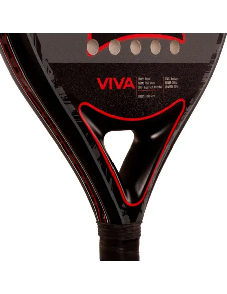Pala de Pádel Black Crown Viva 2026