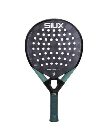 Raquete de padel Siux Trilogy Pro 2026, preta e verde. | Raquetes d...