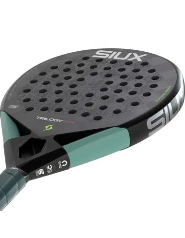 Pala de pádel Siux Trilogy Pro 2026 Negro Verde