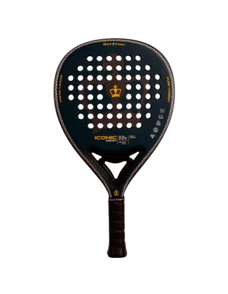 Pala de pádel Black Crown Iconic Crown 2026 | Padel rackets Padel r...