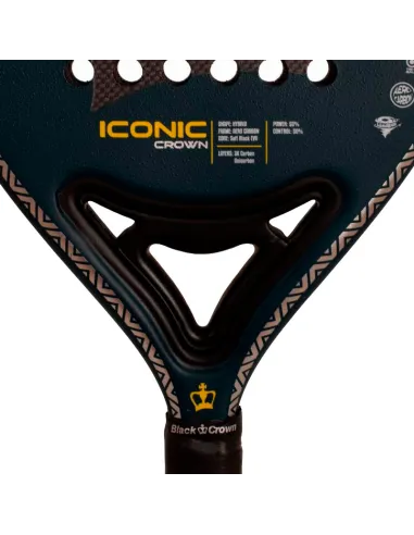 Pala de pádel Black Crown Iconic Crown 2026 | Padel rackets Padel r...