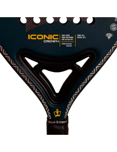 Raquette de padel Black Crown Iconic Crown 2026 | Raquettes de padel