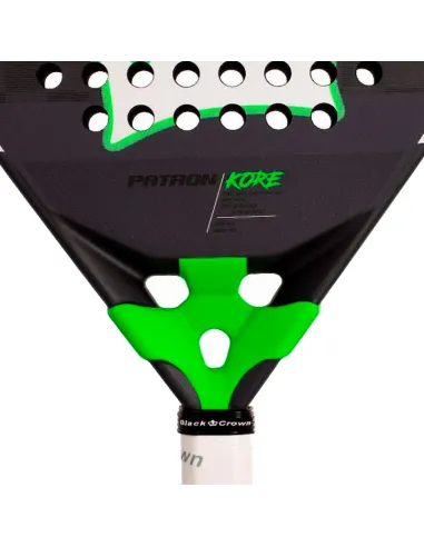 Pala de pádel Black Crown Patron Kore 2026 | Padel rackets Padel ra...