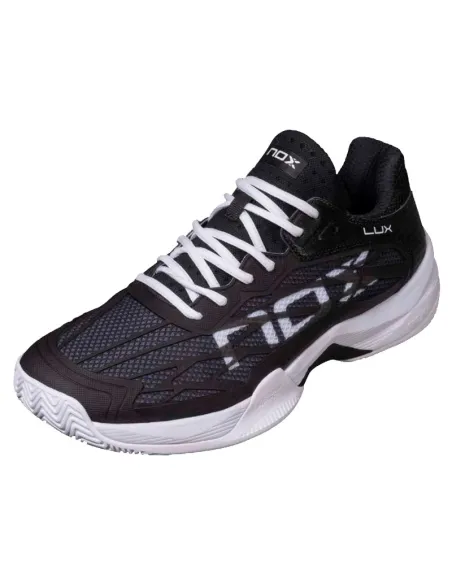 Nox AT10 Lux Black White Padel Shoes | Nox padel shoes