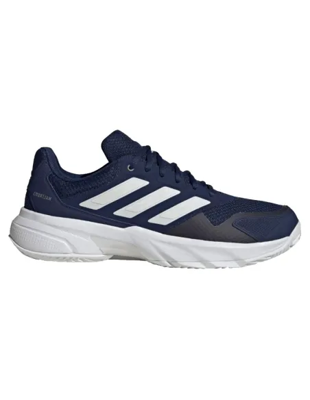 Scarpe Adidas CourtJam Control 3 Clay Blu scuro Bianco | scarpe da ...