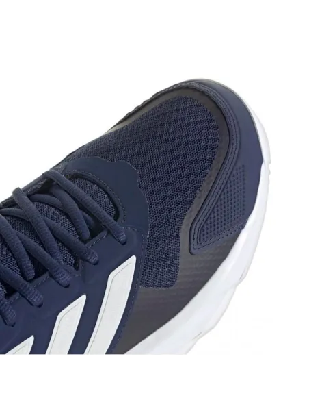 Adidas CourtJam Control 3 Clay Schuhe Dunkelblau Weiß | Adidas Pade...