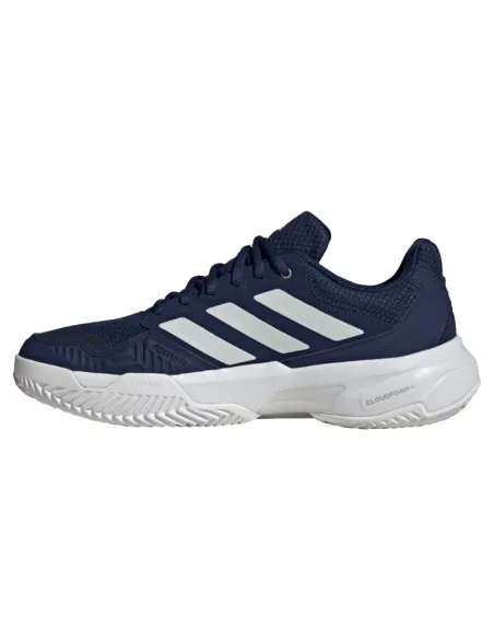 Chaussures Adidas CourtJam Control 3 Clay Bleu foncé Blanc | Chauss...