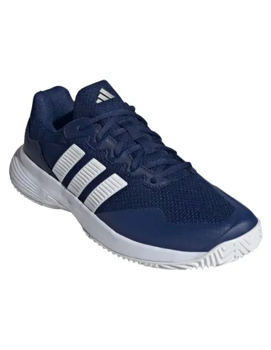 Tênis Adidas GameCourt 2 Azul Escuro e Branco | Tênis de padel Adidas