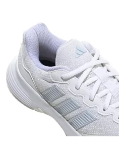 Zapatillas Adidas GameCourt 2 Blanco Azul Celeste Mujer | Adidas Pa...