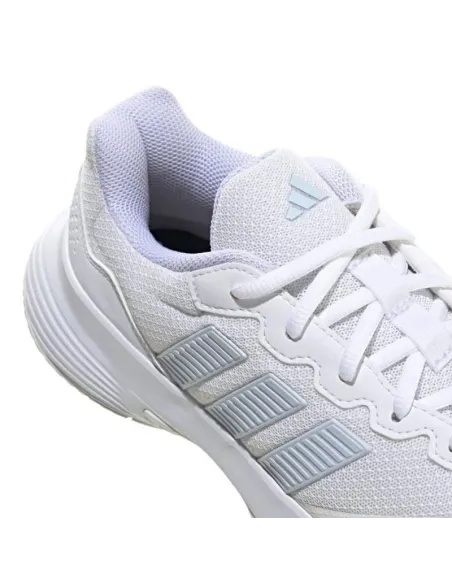 Sneakers Adidas GameCourt 2 da donna, bianche e azzurre | scarpe da...