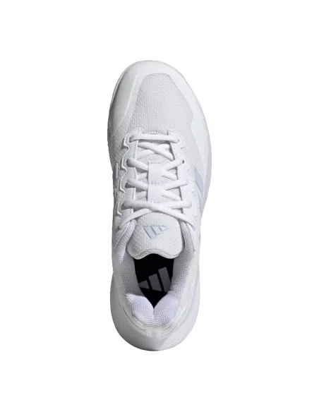 Sneakers Adidas GameCourt 2 da donna, bianche e azzurre | scarpe da...