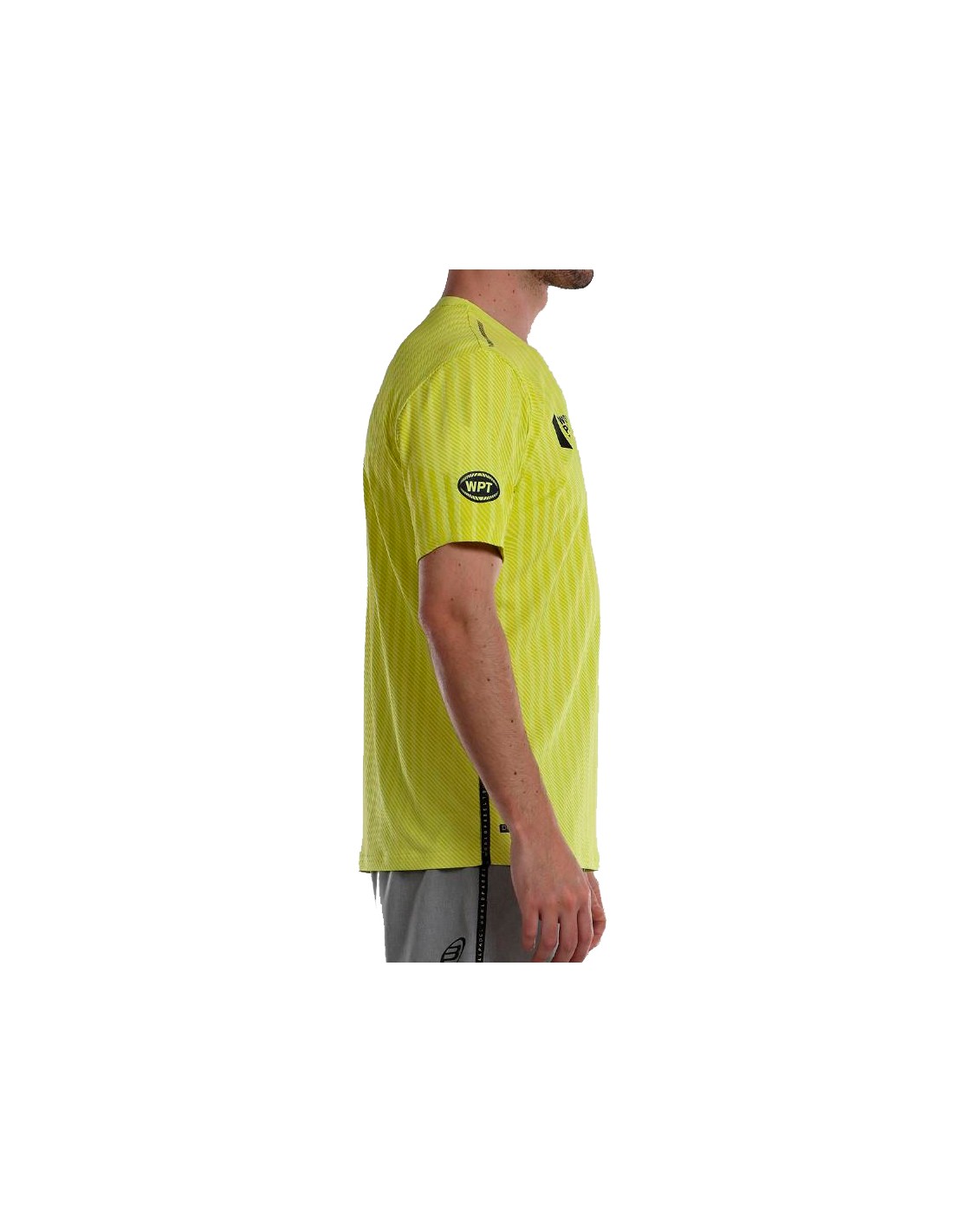 Camiseta Bullpadel Limbo limon con Drynamic - Zona de Padel