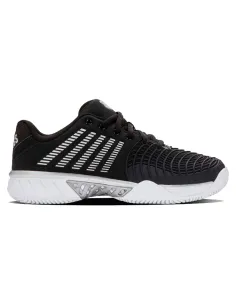 Zapatillas Kswiss Express Light 3 HB Clay Negro Plata Mujer | K-Swi...
