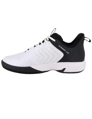 K-Swiss Ultrashot Light Clay White Black Shoes | Kswiss padel shoes...